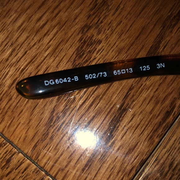 Dolce & Gabbana DG 6042-B 502/73 Brown Sunglasses - Picture 6 of 8